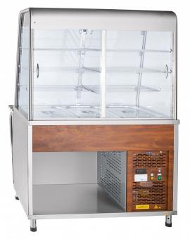 Прилавок-витрина холодильный ПВВ(Н)-70Т-С-НШ